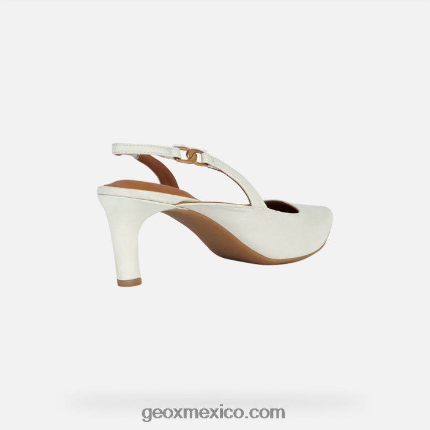 mujer bibbiana blanquecino Geox L846PZ289