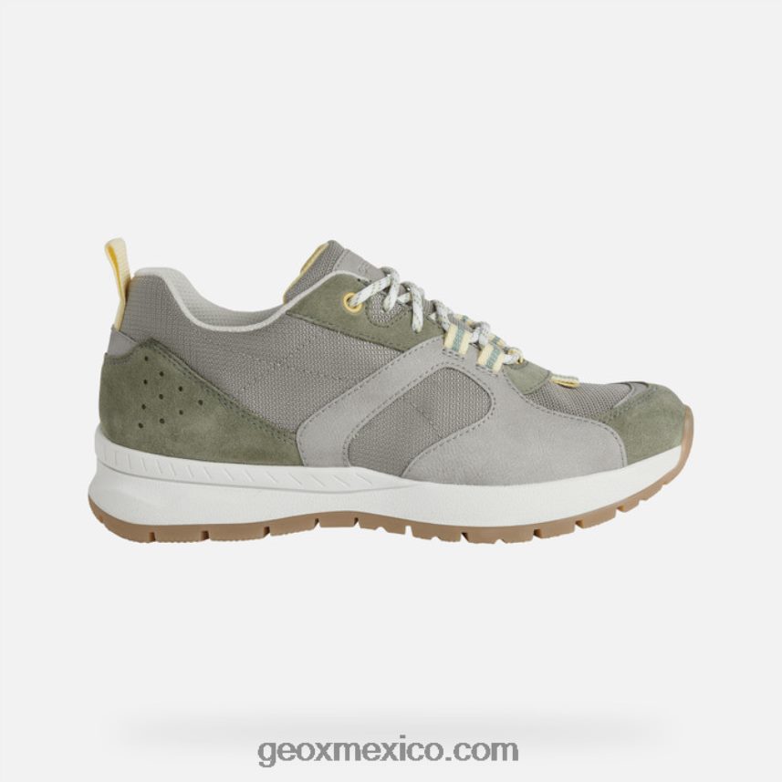 mujer braie hielo/salvia Geox L846PZ568