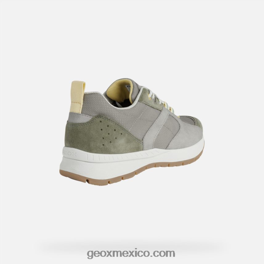 mujer braie hielo/salvia Geox L846PZ568