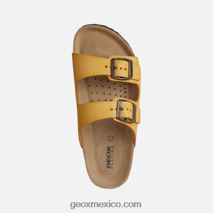 mujer brionia amarillo oscuro Geox L846PZ563