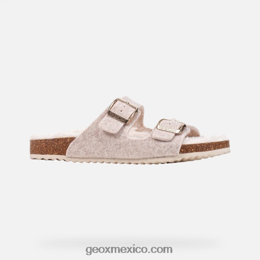 mujer brionia blanquecino Geox L846PZ73