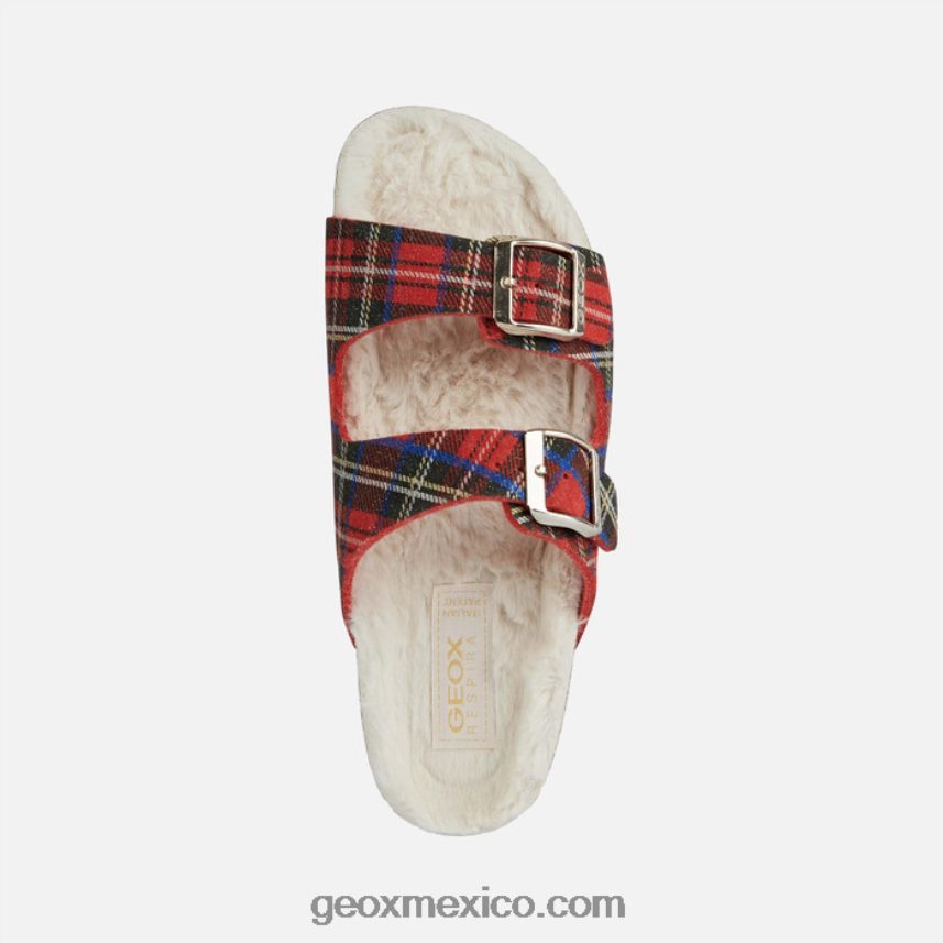 mujer brionia rojo oscuro/rojo Geox L846PZ61