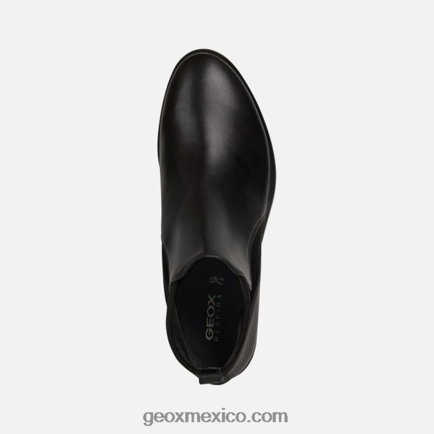 mujer brogue negro Geox L846PZ599