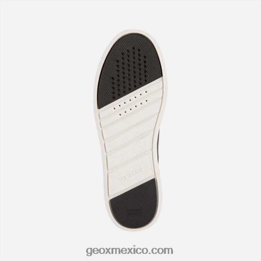 mujer celeste negro Geox L846PZ59