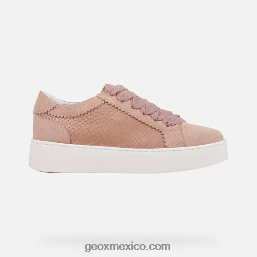 mujer celeste piel oscura Geox L846PZ93