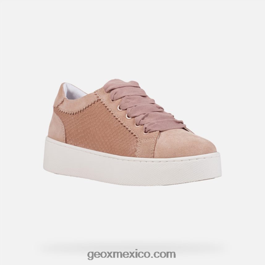 mujer celeste piel oscura Geox L846PZ93