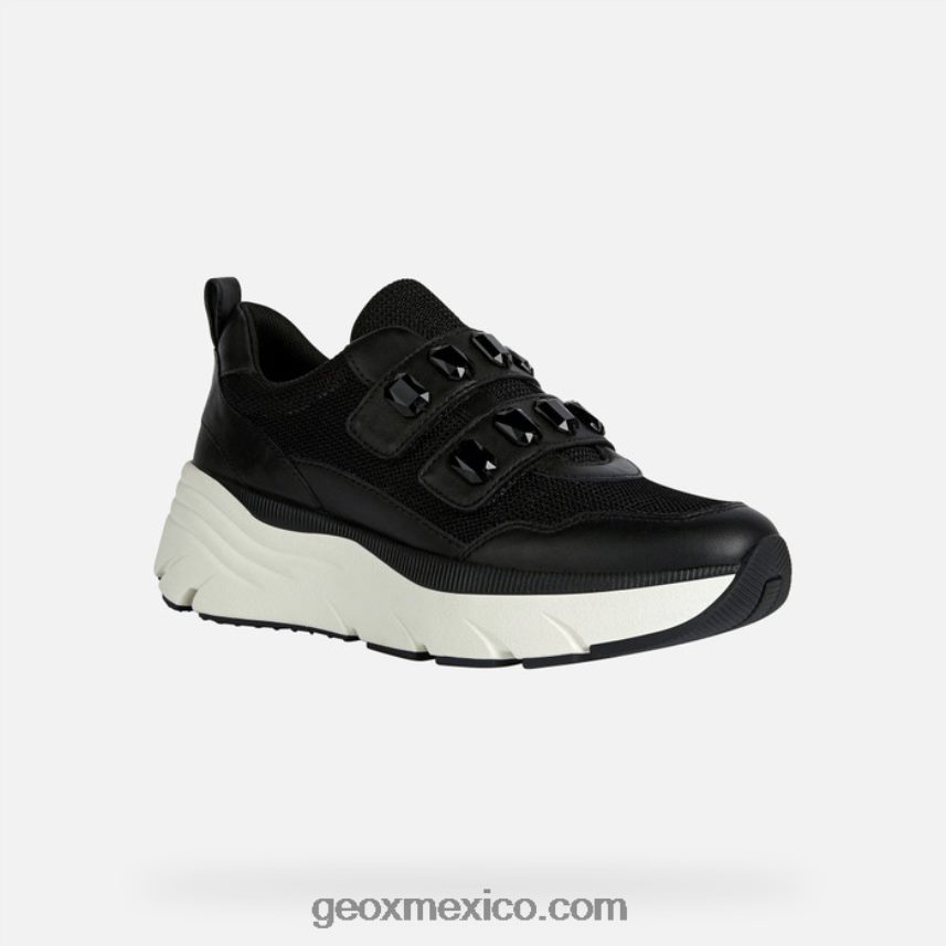 mujer diamante negro Geox L846PZ238