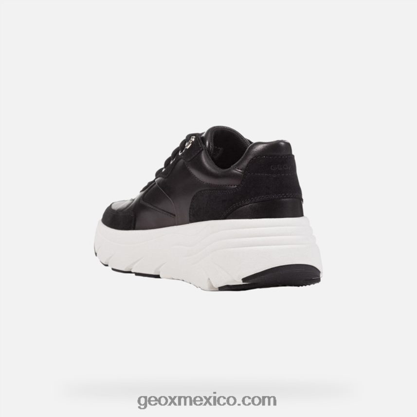 mujer diamante negro Geox L846PZ411