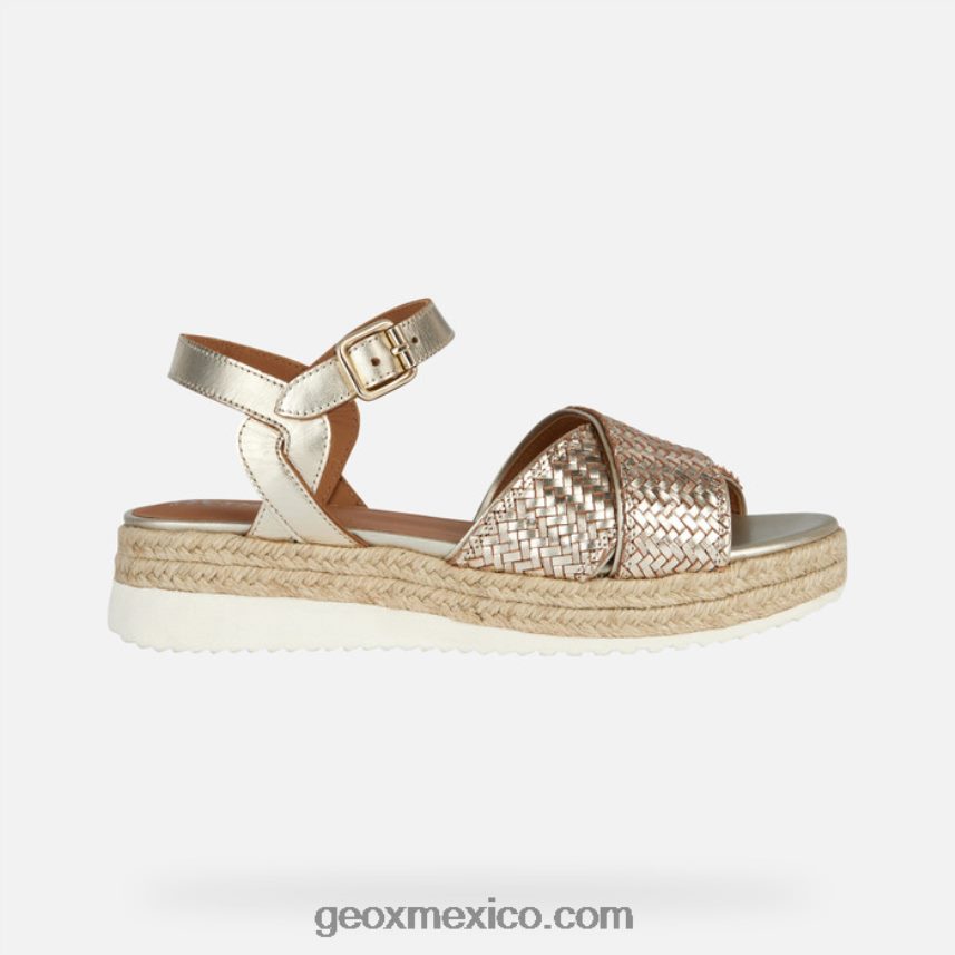 mujer eolia luz de oro Geox L846PZ204