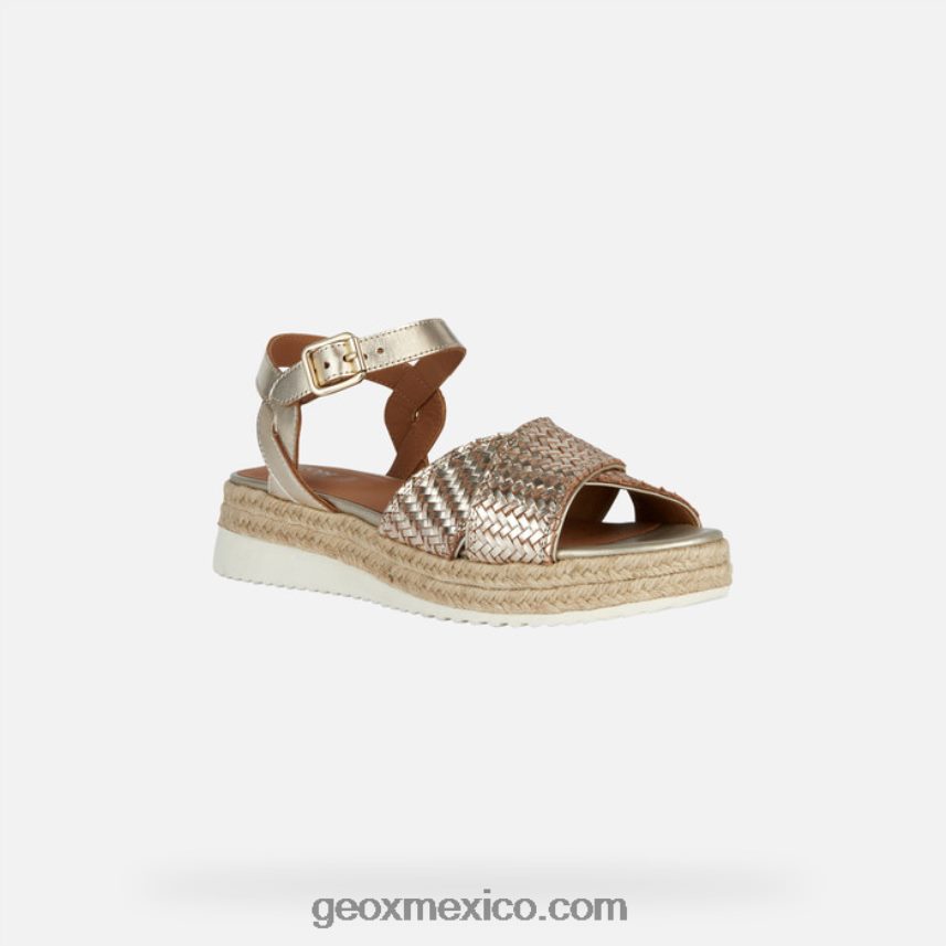 mujer eolia luz de oro Geox L846PZ204