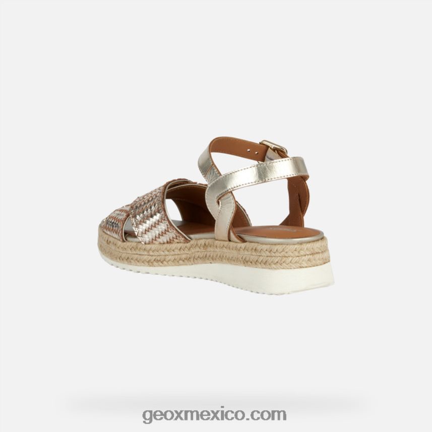 mujer eolia luz de oro Geox L846PZ204