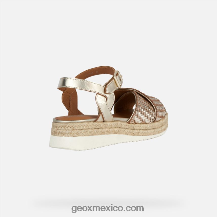 mujer eolia luz de oro Geox L846PZ204