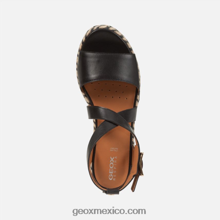 mujer eolia negro Geox L846PZ200