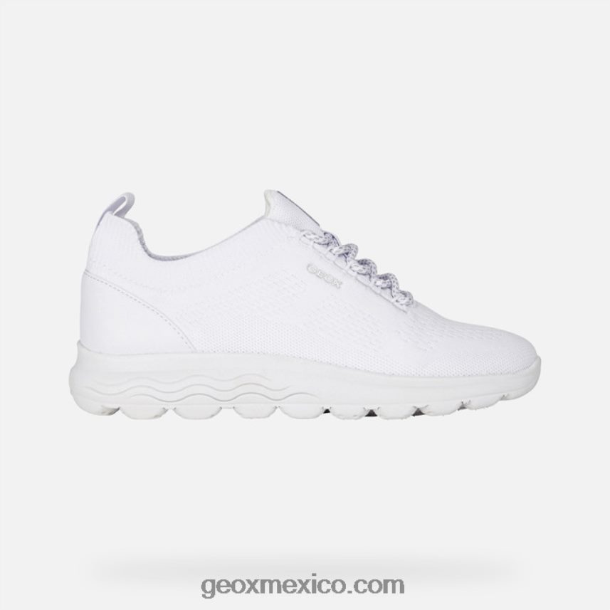 mujer esferica blanco Geox L846PZ22