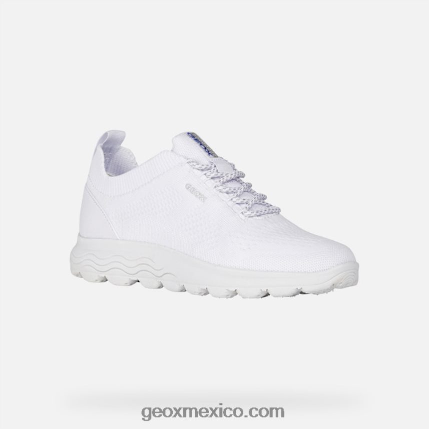 mujer esferica blanco Geox L846PZ22