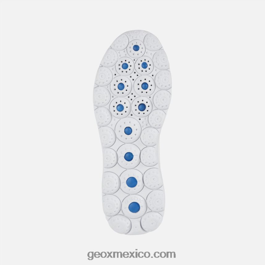 mujer esferica menta/blanco Geox L846PZ1730