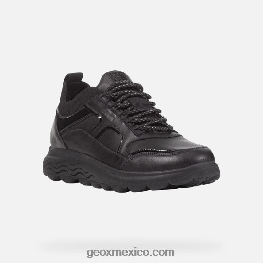 mujer esferica negro Geox L846PZ63