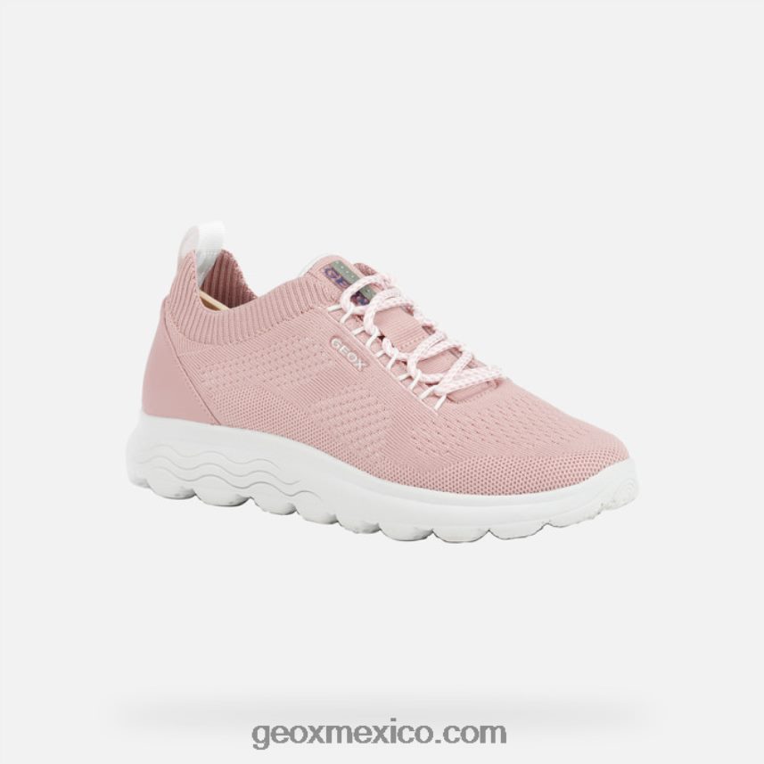 mujer esferica rosa Geox L846PZ30