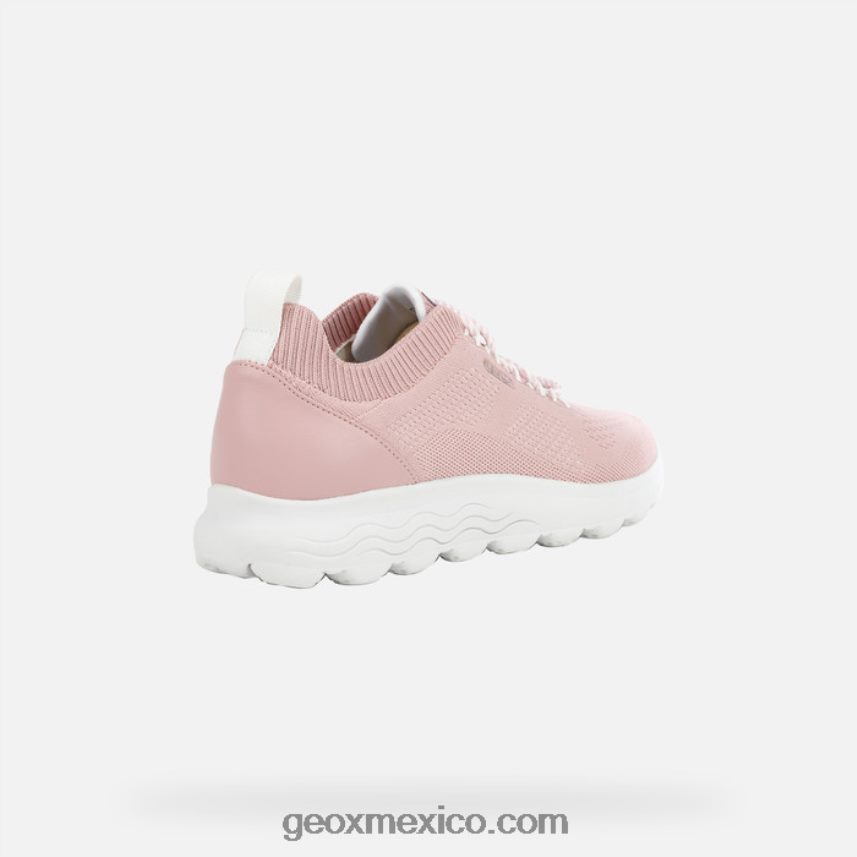 mujer esferica rosa Geox L846PZ30