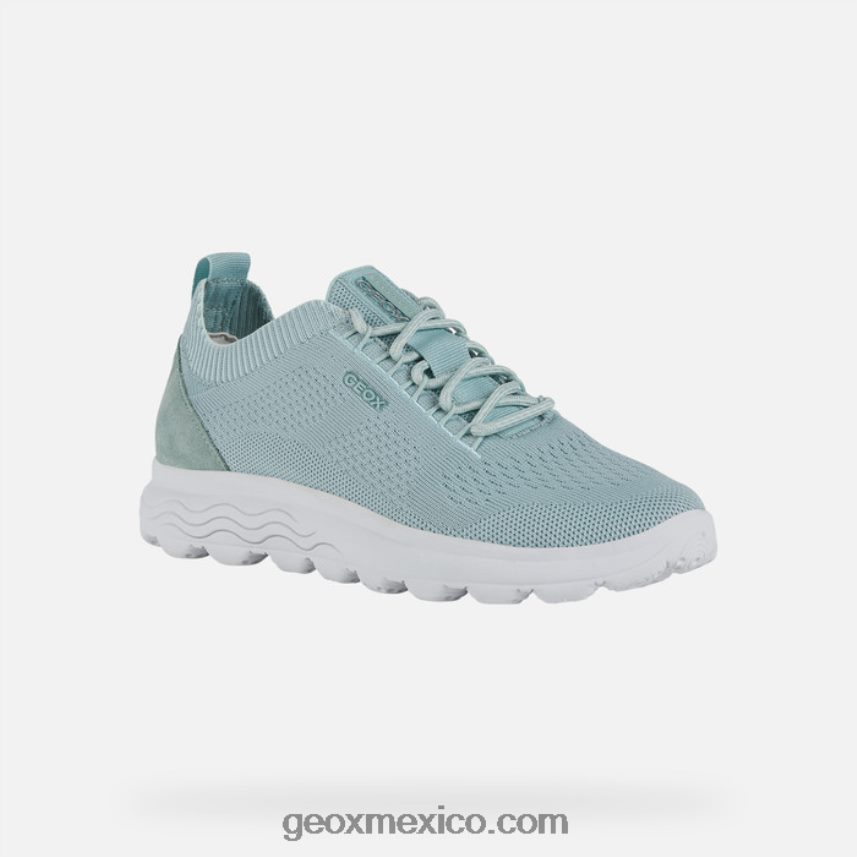 mujer esferica verde claro Geox L846PZ25