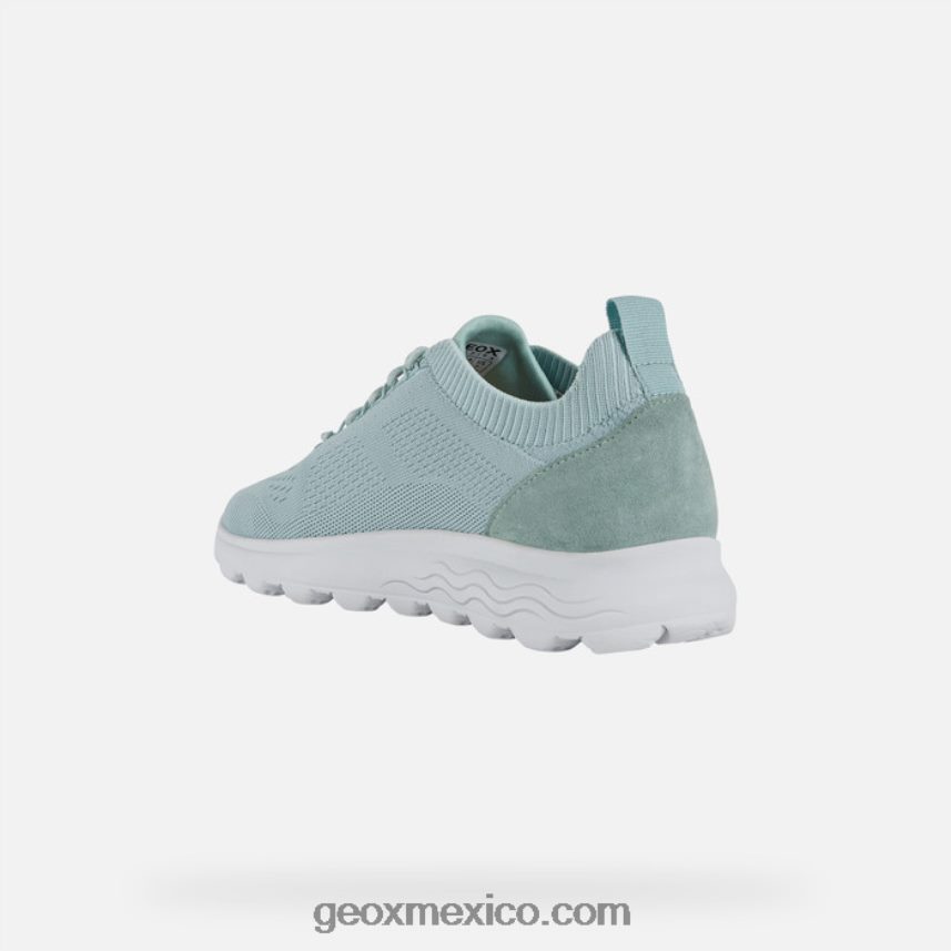 mujer esferica verde claro Geox L846PZ25