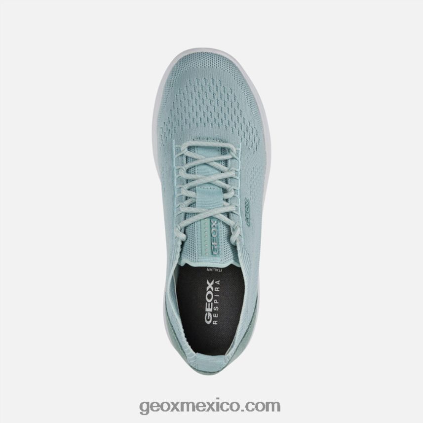 mujer esferica verde claro Geox L846PZ25