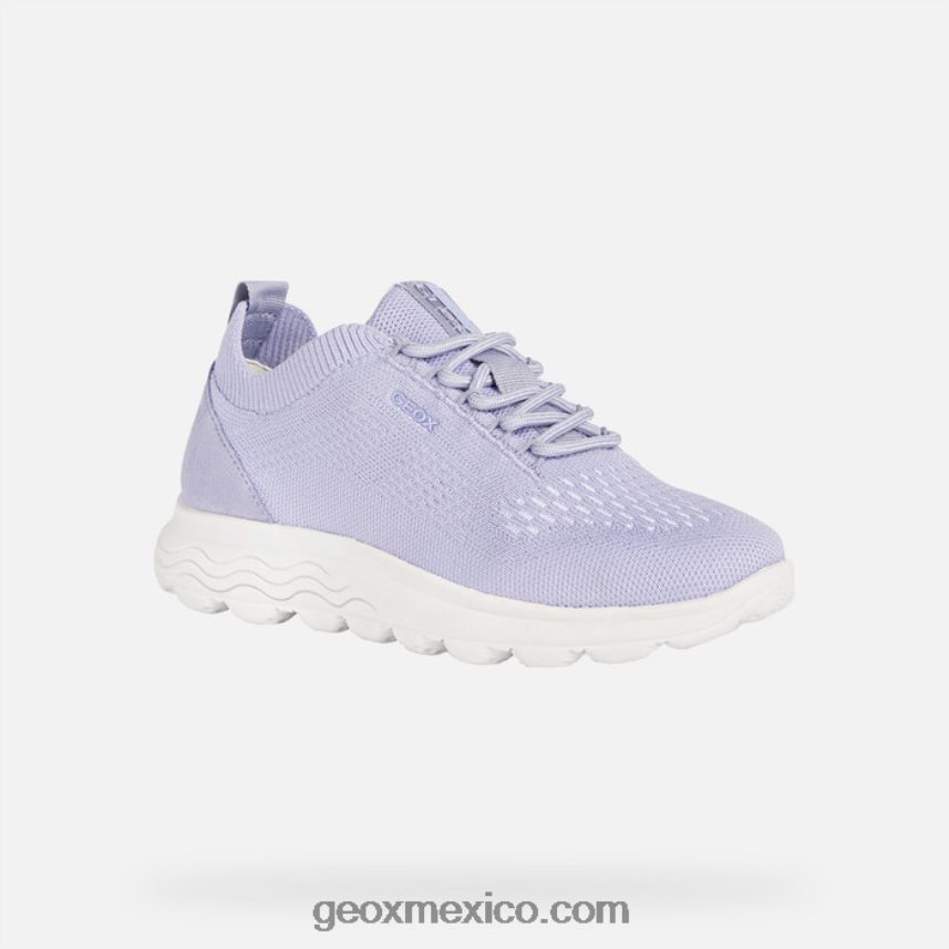 mujer esferica violeta claro Geox L846PZ67