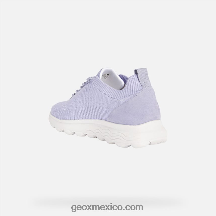 mujer esferica violeta claro Geox L846PZ67
