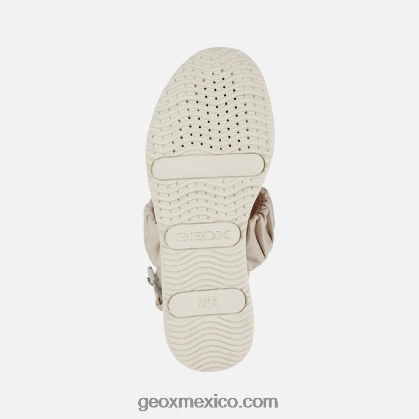 mujer gardenia crema Geox L846PZ469