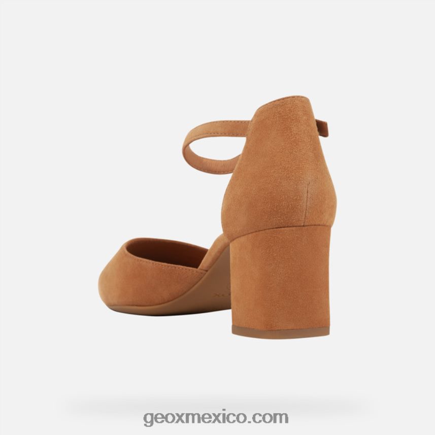 mujer grande camello Geox L846PZ283