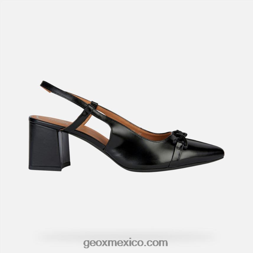 mujer grande negro Geox L846PZ328