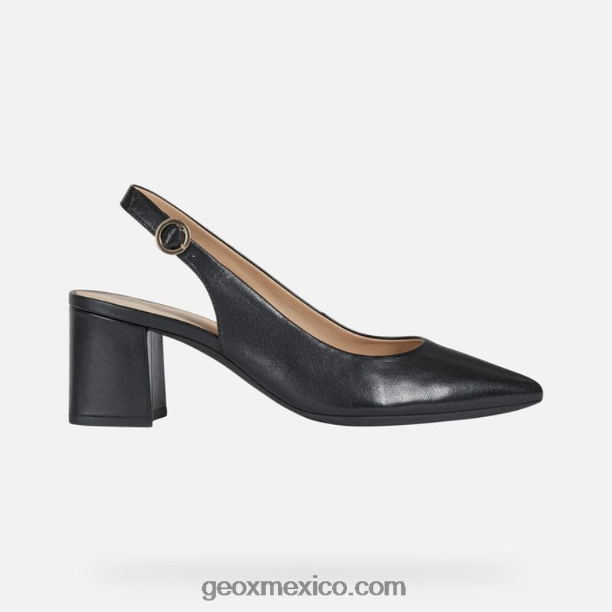 mujer grande negro Geox L846PZ511
