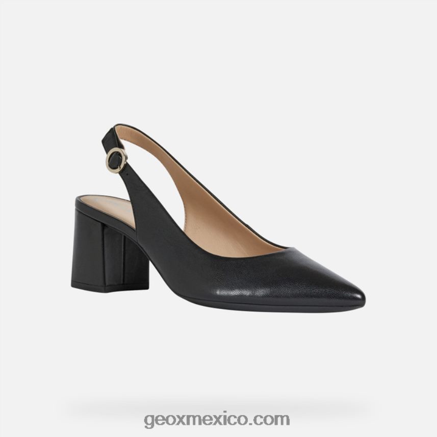 mujer grande negro Geox L846PZ511