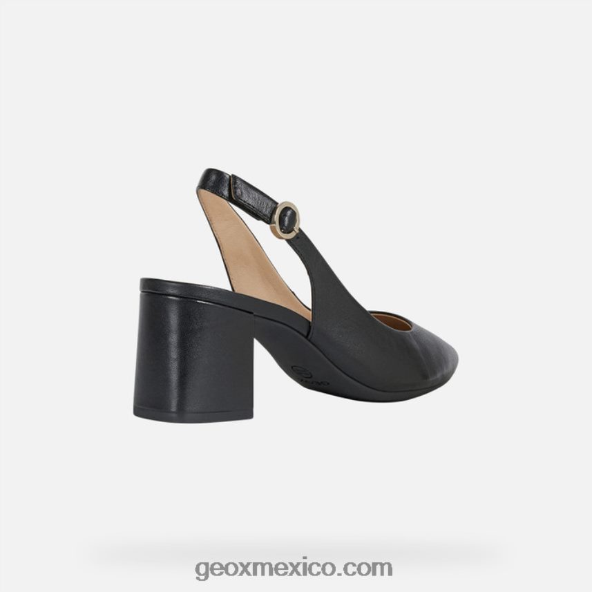 mujer grande negro Geox L846PZ511