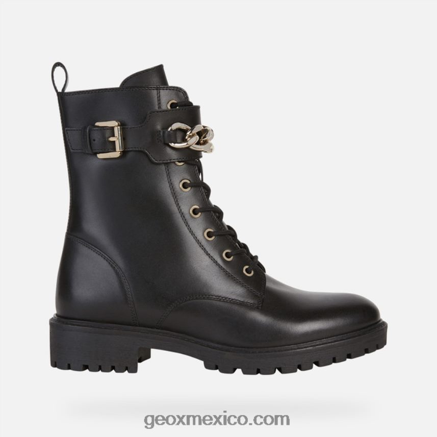 mujer hoara negro Geox L846PZ480