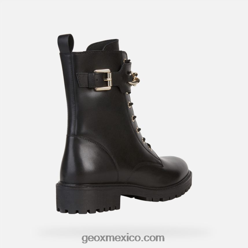 mujer hoara negro Geox L846PZ480