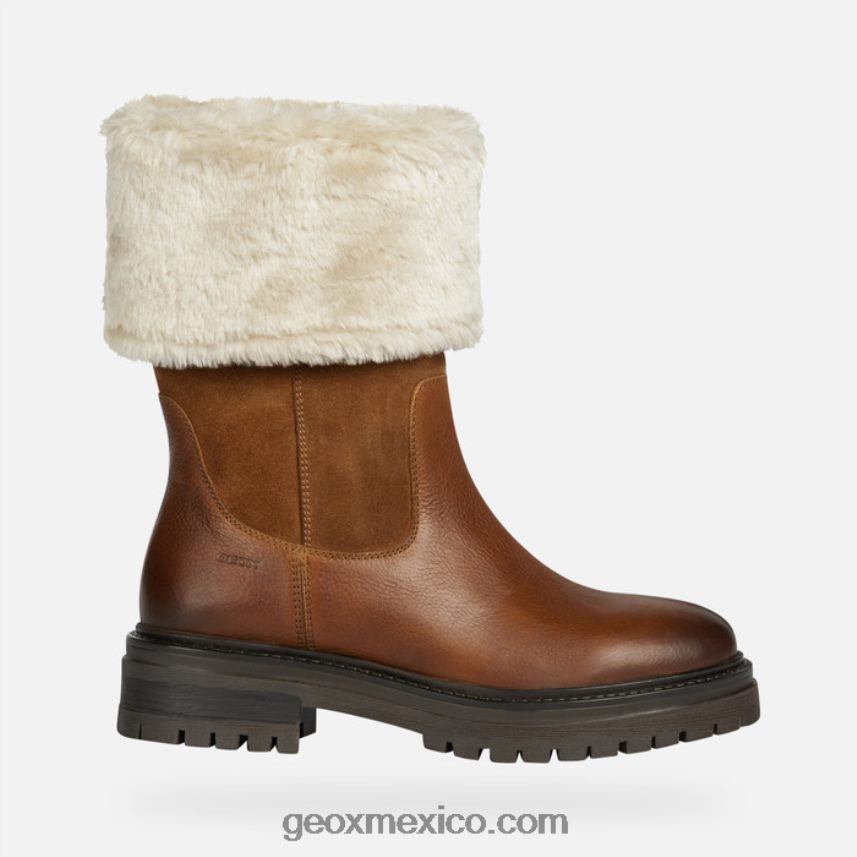 mujer iridea coñac Geox L846PZ221