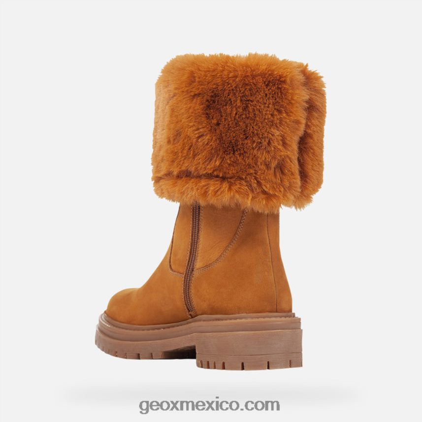 mujer iridea coñac Geox L846PZ361