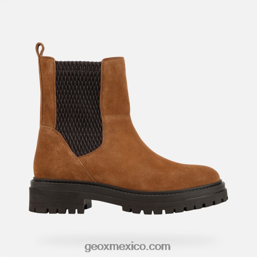 mujer iridea marrón/café Geox L846PZ303