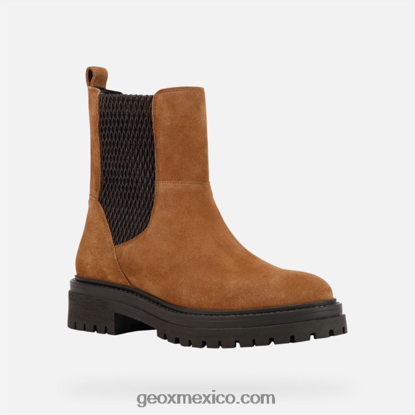 mujer iridea marrón/café Geox L846PZ303