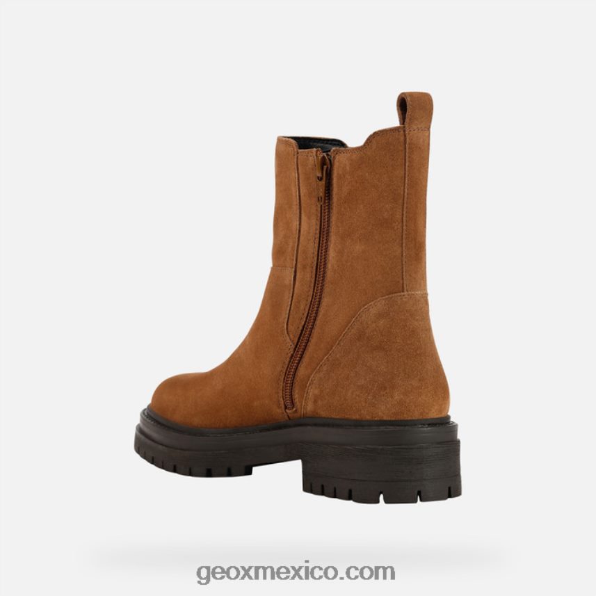 mujer iridea marrón/café Geox L846PZ303