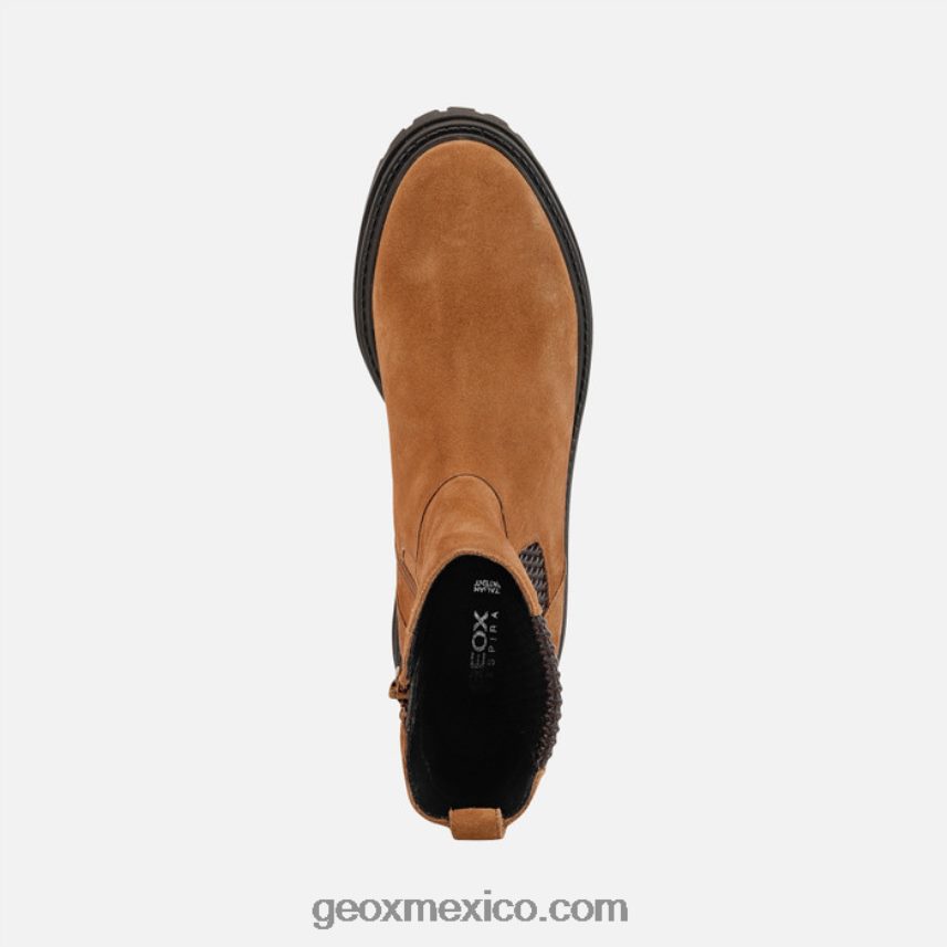 mujer iridea marrón/café Geox L846PZ303