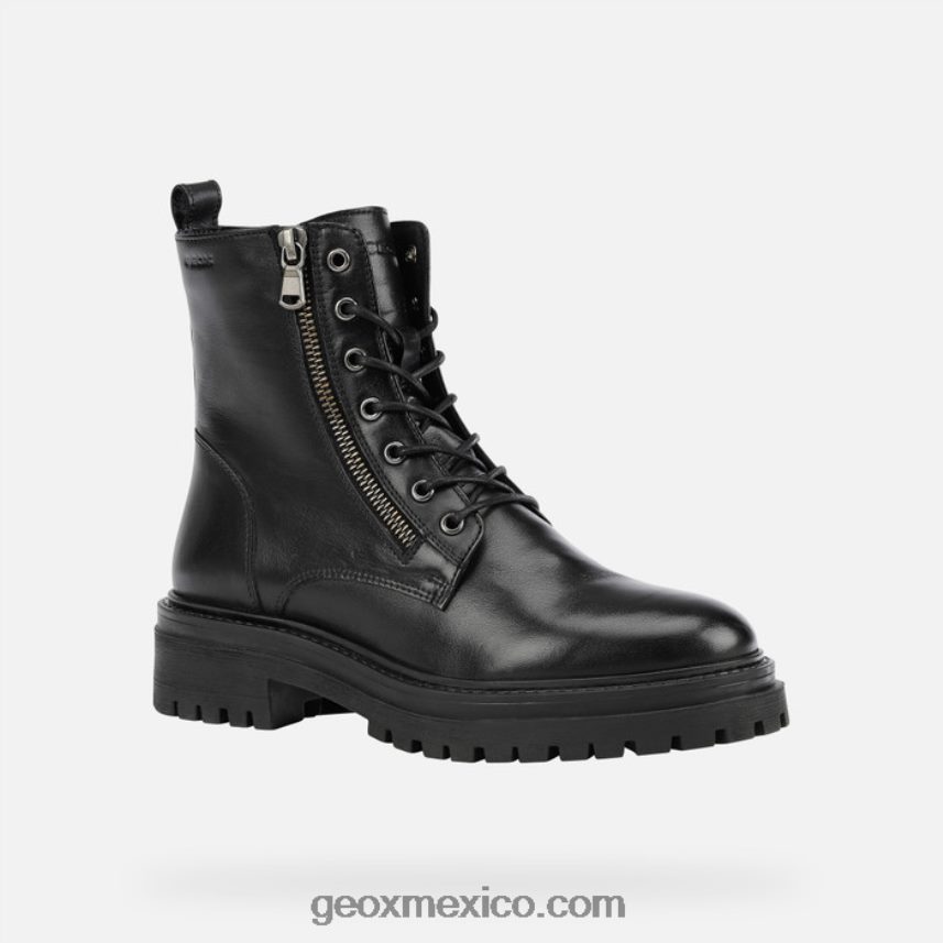 mujer iridea negro Geox L846PZ1704