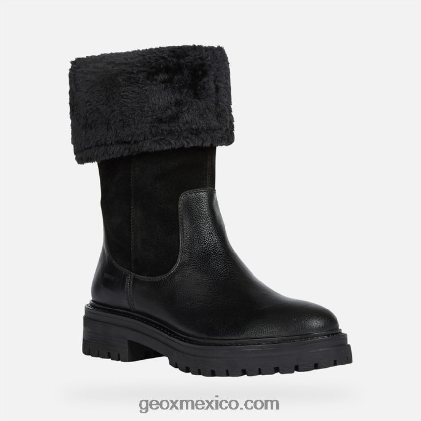 mujer iridea negro Geox L846PZ222