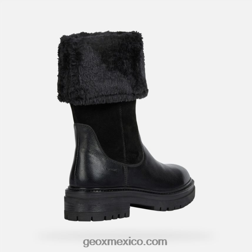 mujer iridea negro Geox L846PZ222