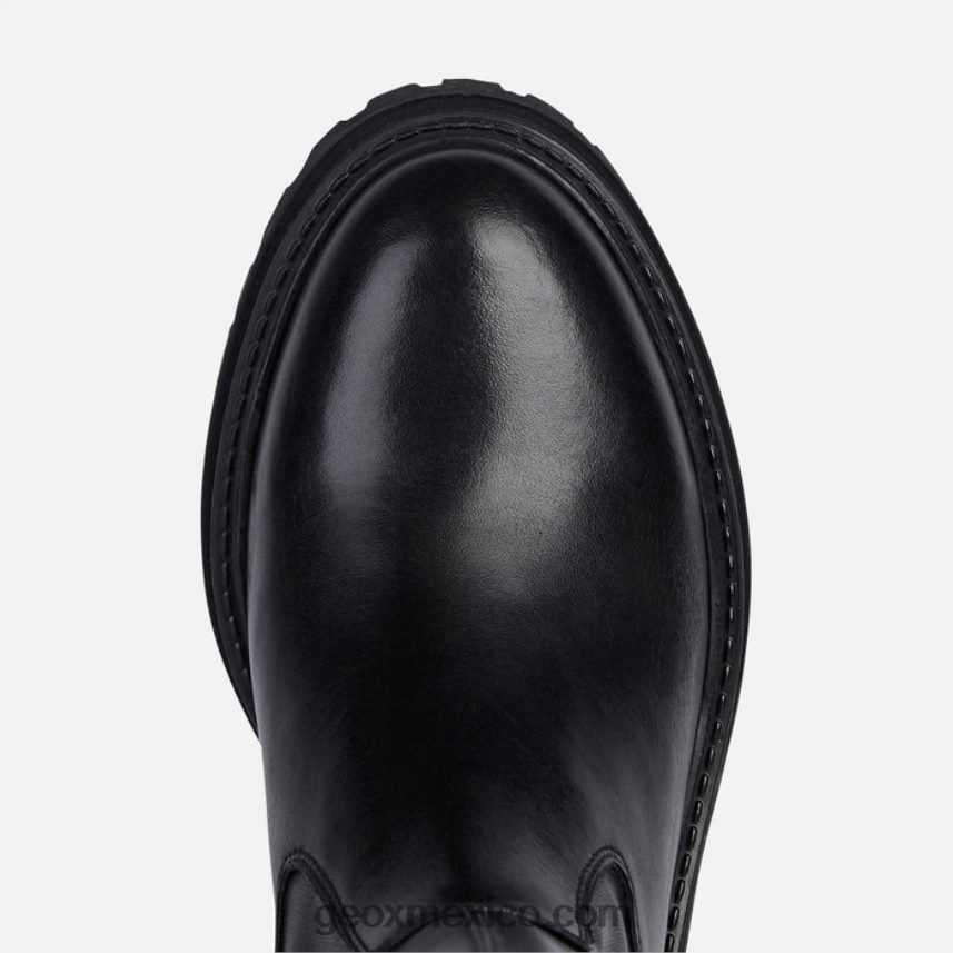 mujer iridea negro Geox L846PZ301