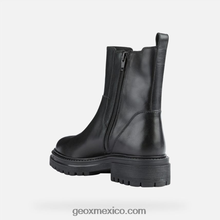 mujer iridea negro Geox L846PZ344