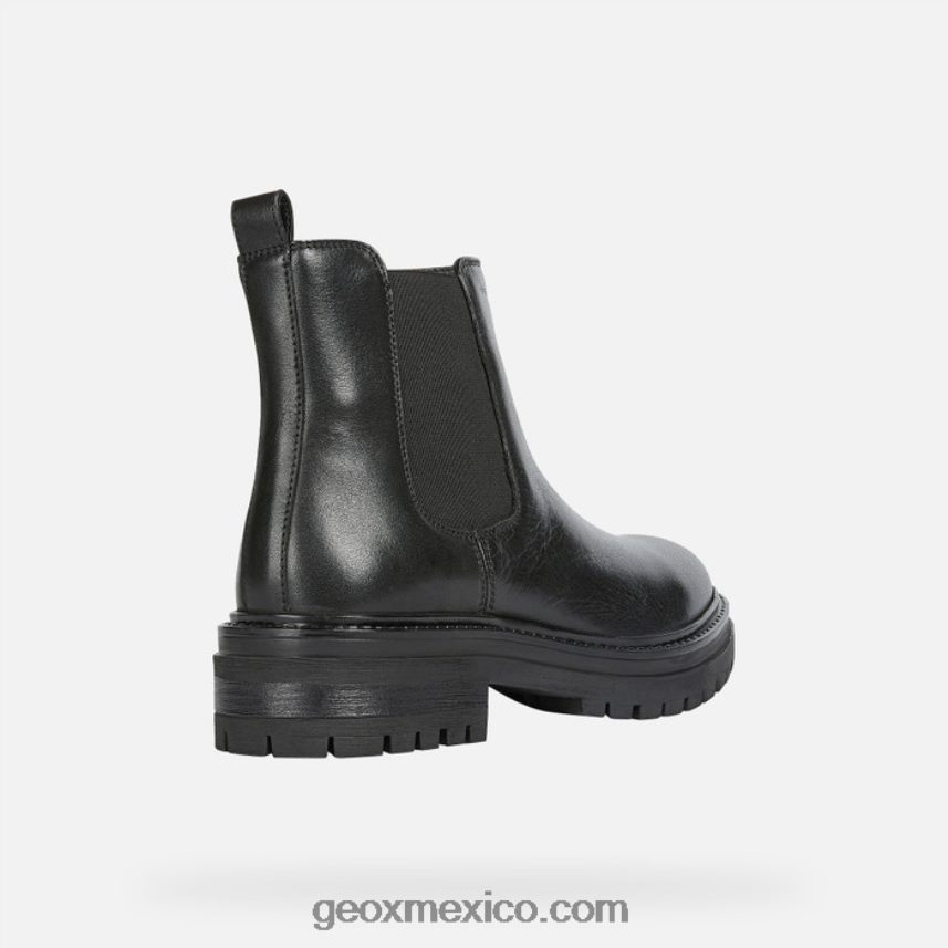 mujer iridea negro Geox L846PZ377