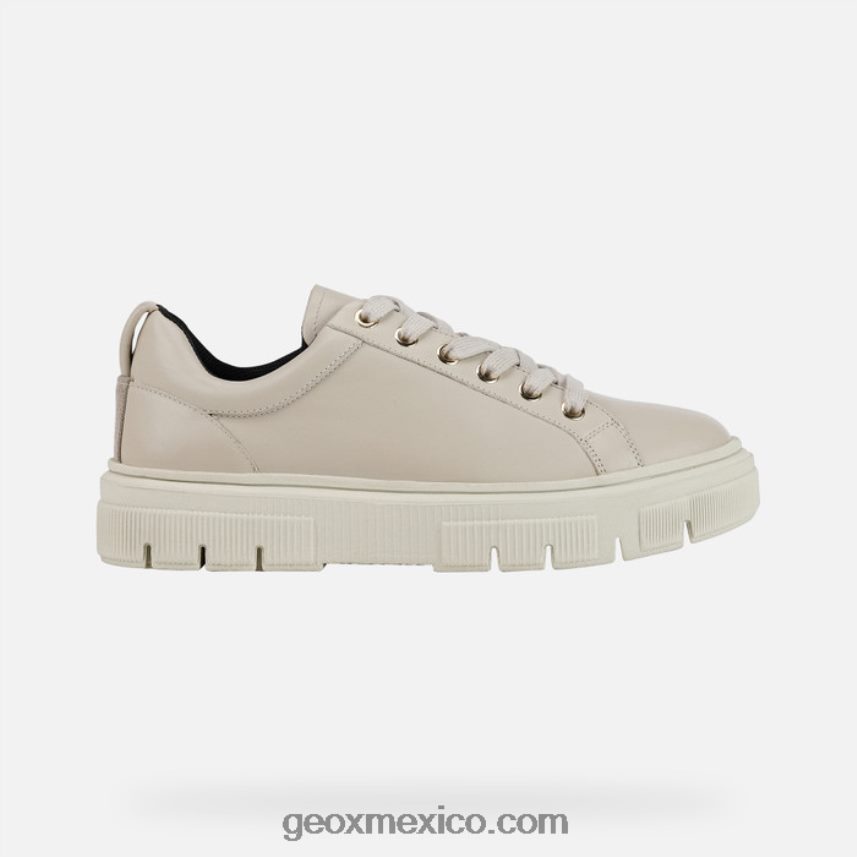 mujer isota marrón claro Geox L846PZ364