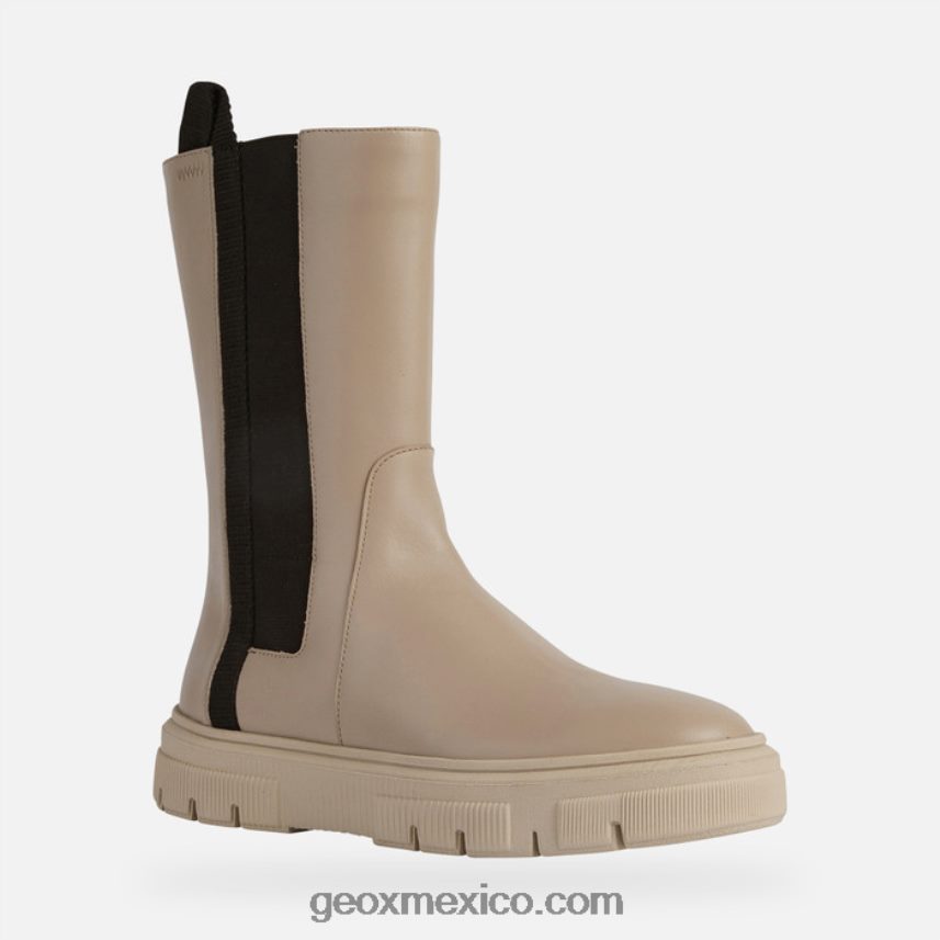 mujer isota marrón claro Geox L846PZ383